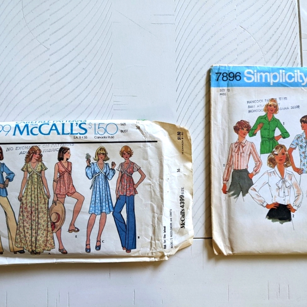 Vintage Sewing Patterns